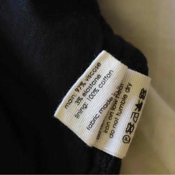 BASSIKE  Black Casual Shorts with contrast stitch - Picture 8 of 11